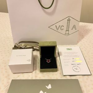 Van Cleef and Arpels Carnelian pendant